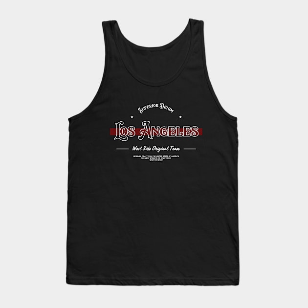 los angeles superior team Tank Top by Naz Aminulloh